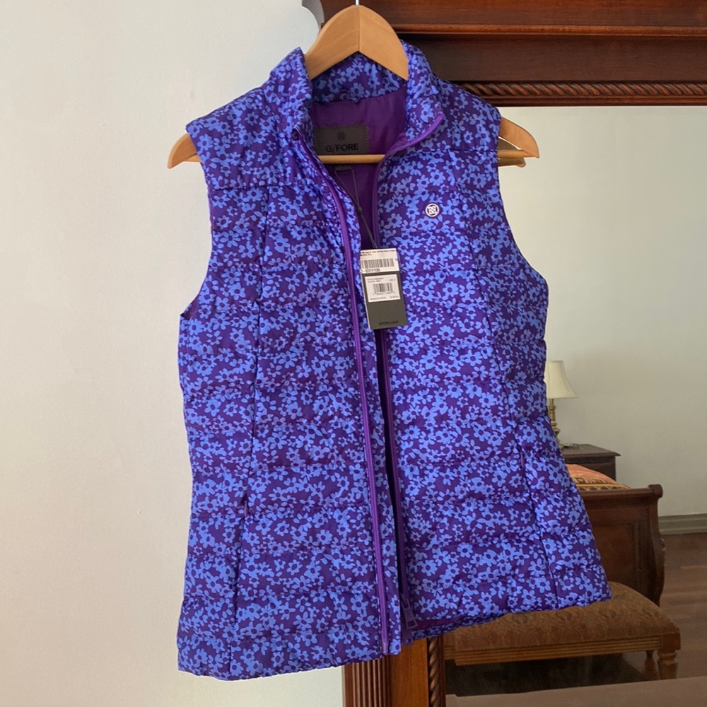G Fore Floral Vest
